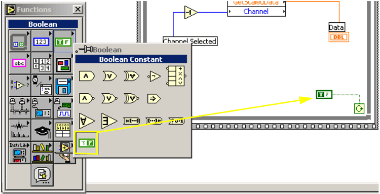 Insert Boolean Constant