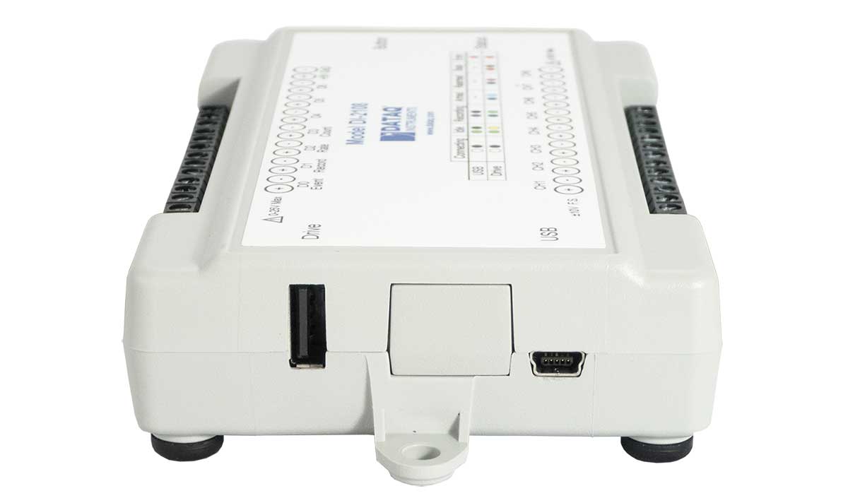 DI-2108 DAQ and Data Logger - Side View