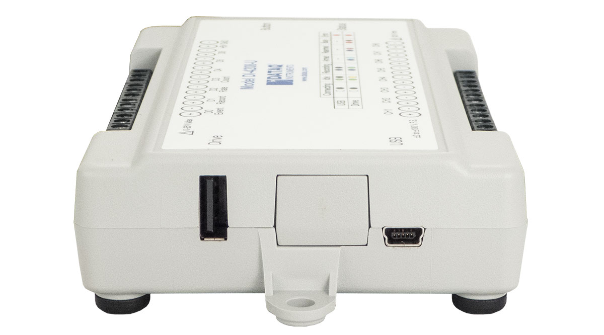 DI-4208-U DAQ and Data Logger - Side View